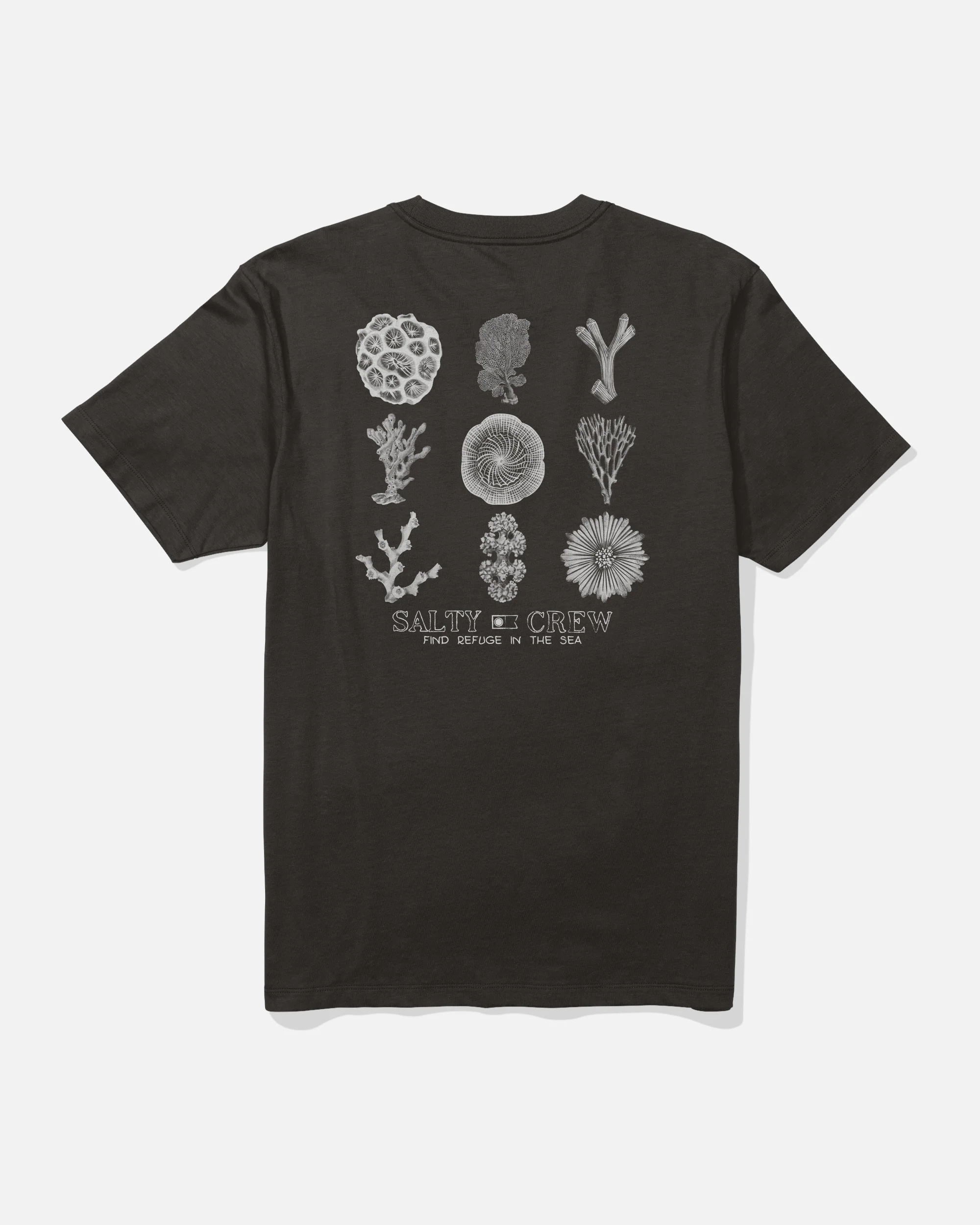 Coral Head Tee - Black
