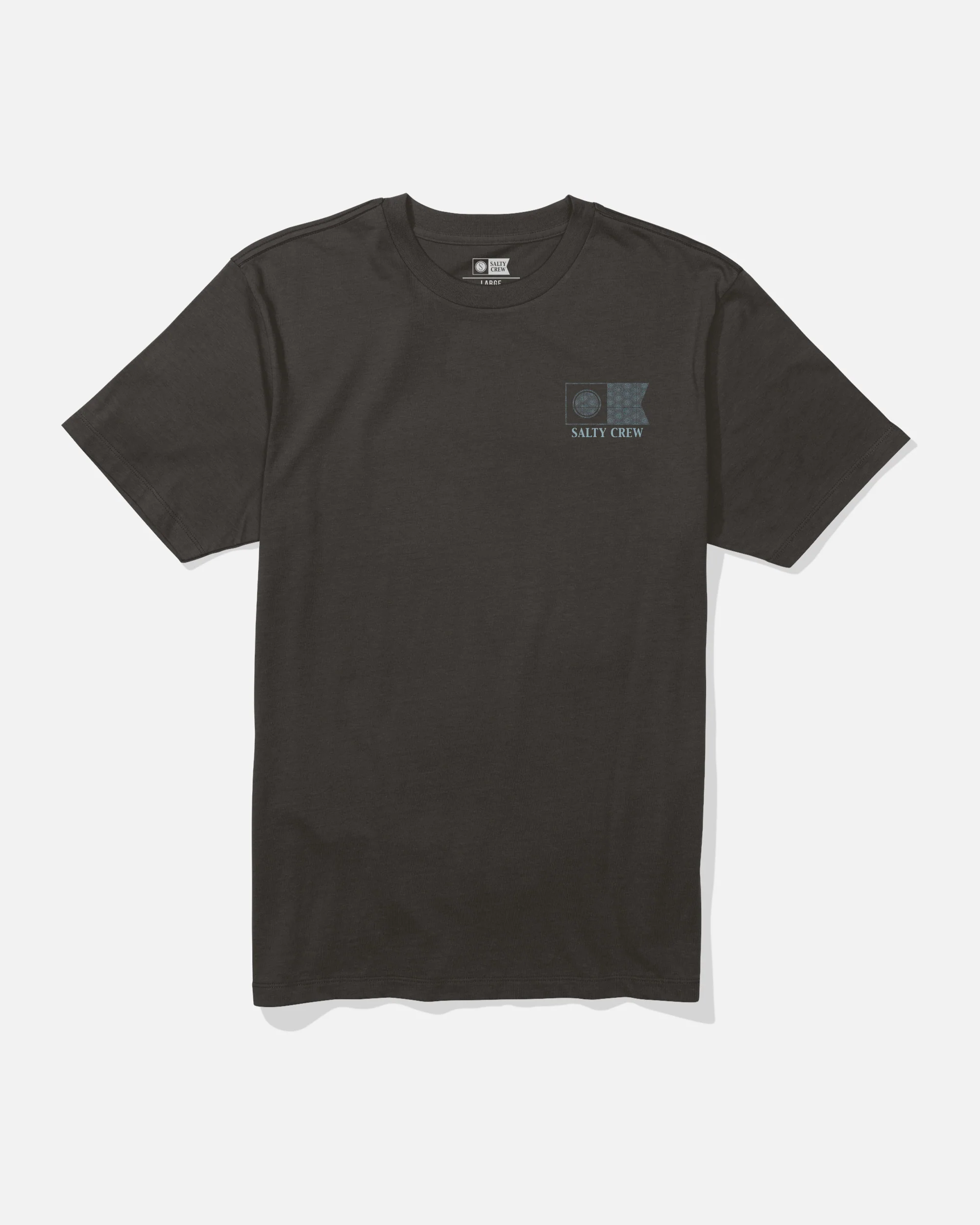 Flagship Crew Tee - Navy Black - Image 2
