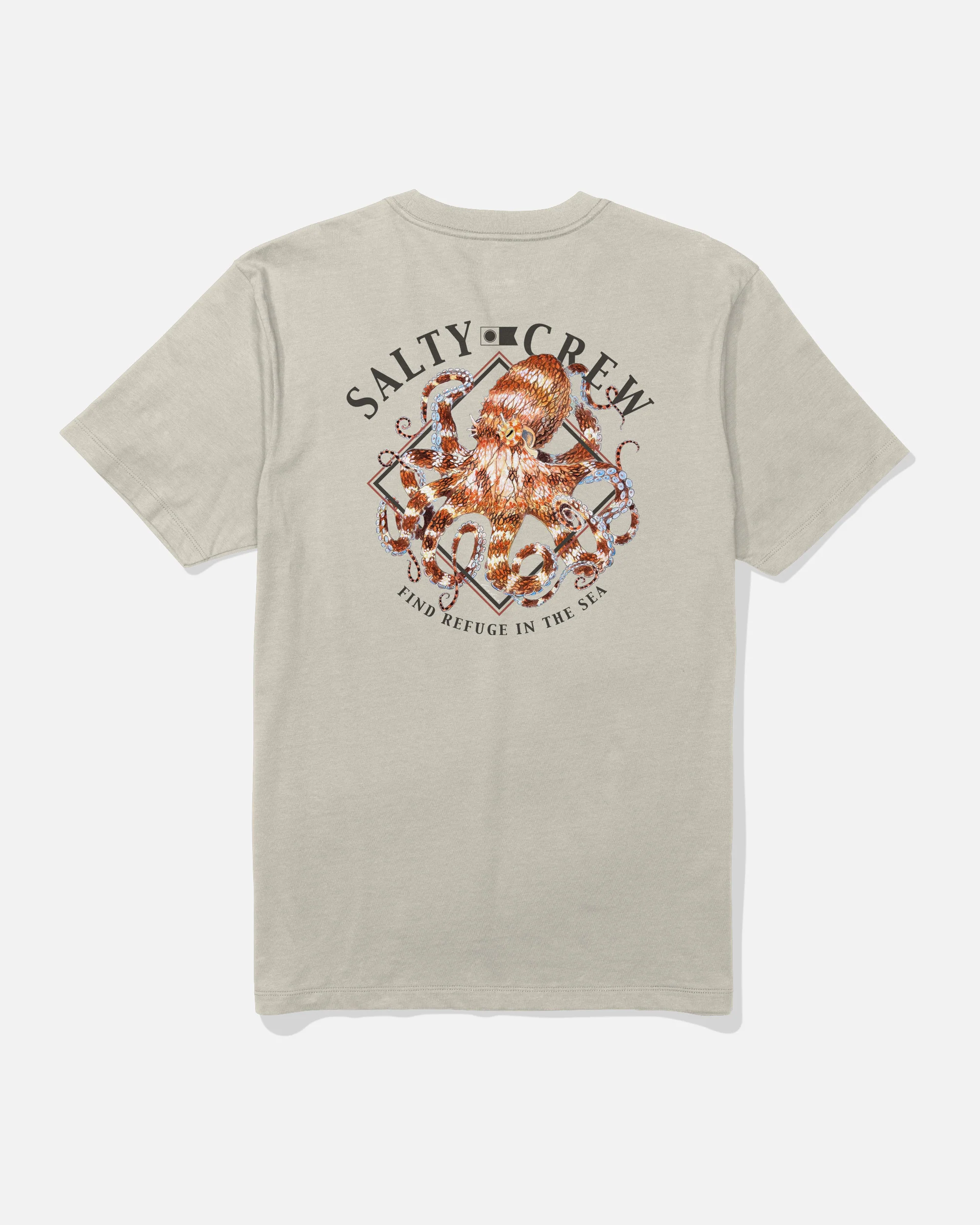 Octopod Crew Tee - Bone
