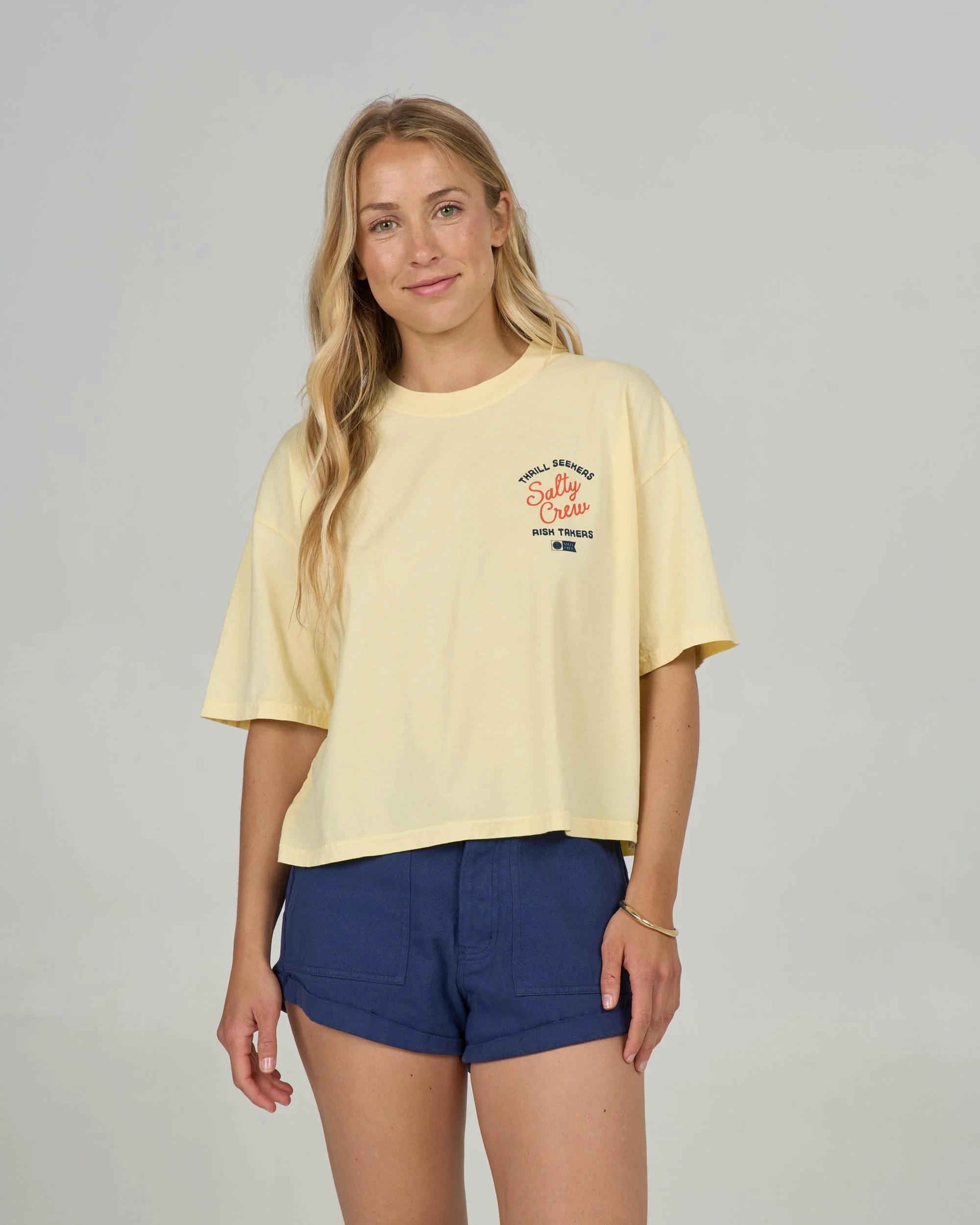 Salty Skimmer Tee - Sunshine - Image 2