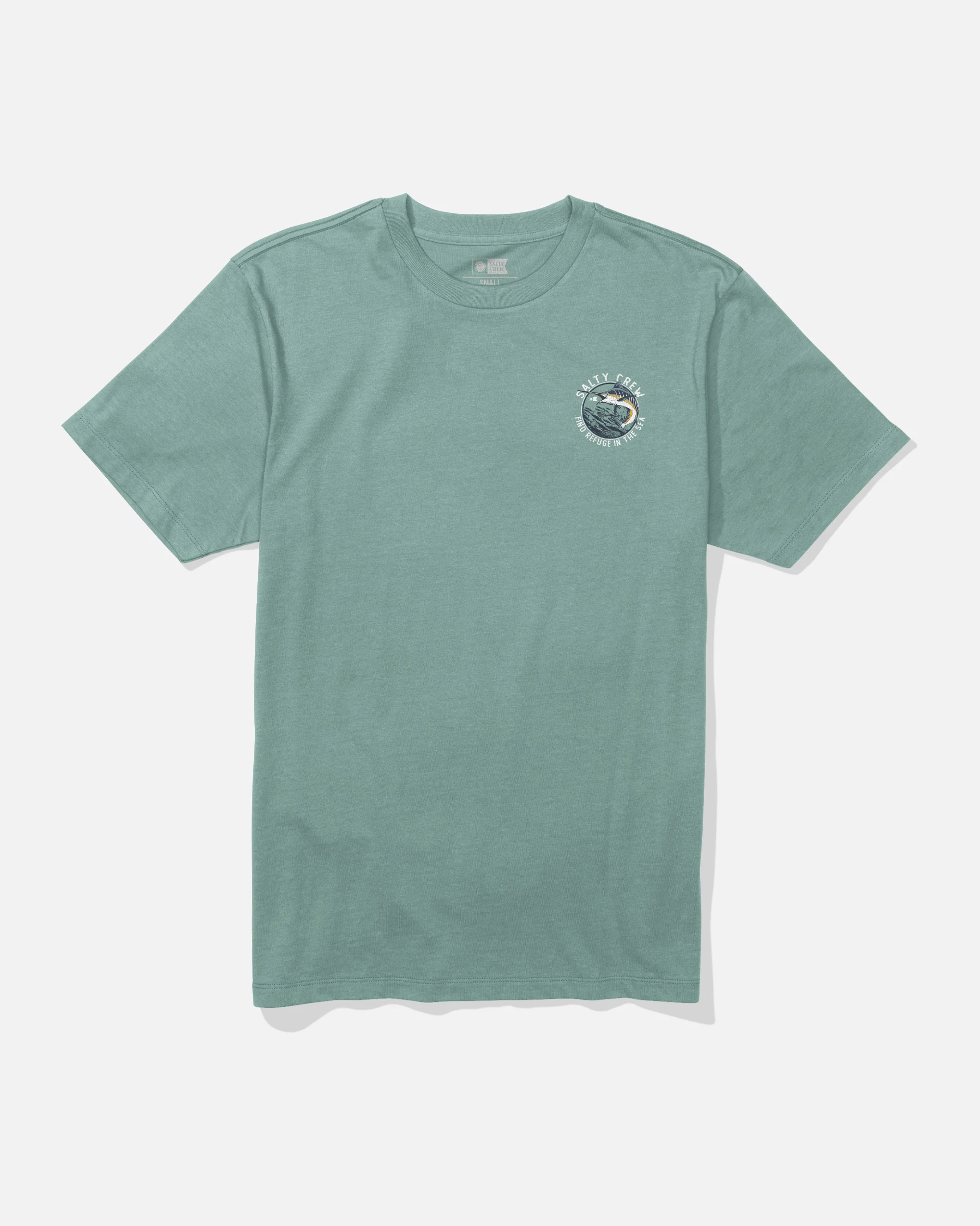 Schooled Crew Tee - Mackerel - Image 2