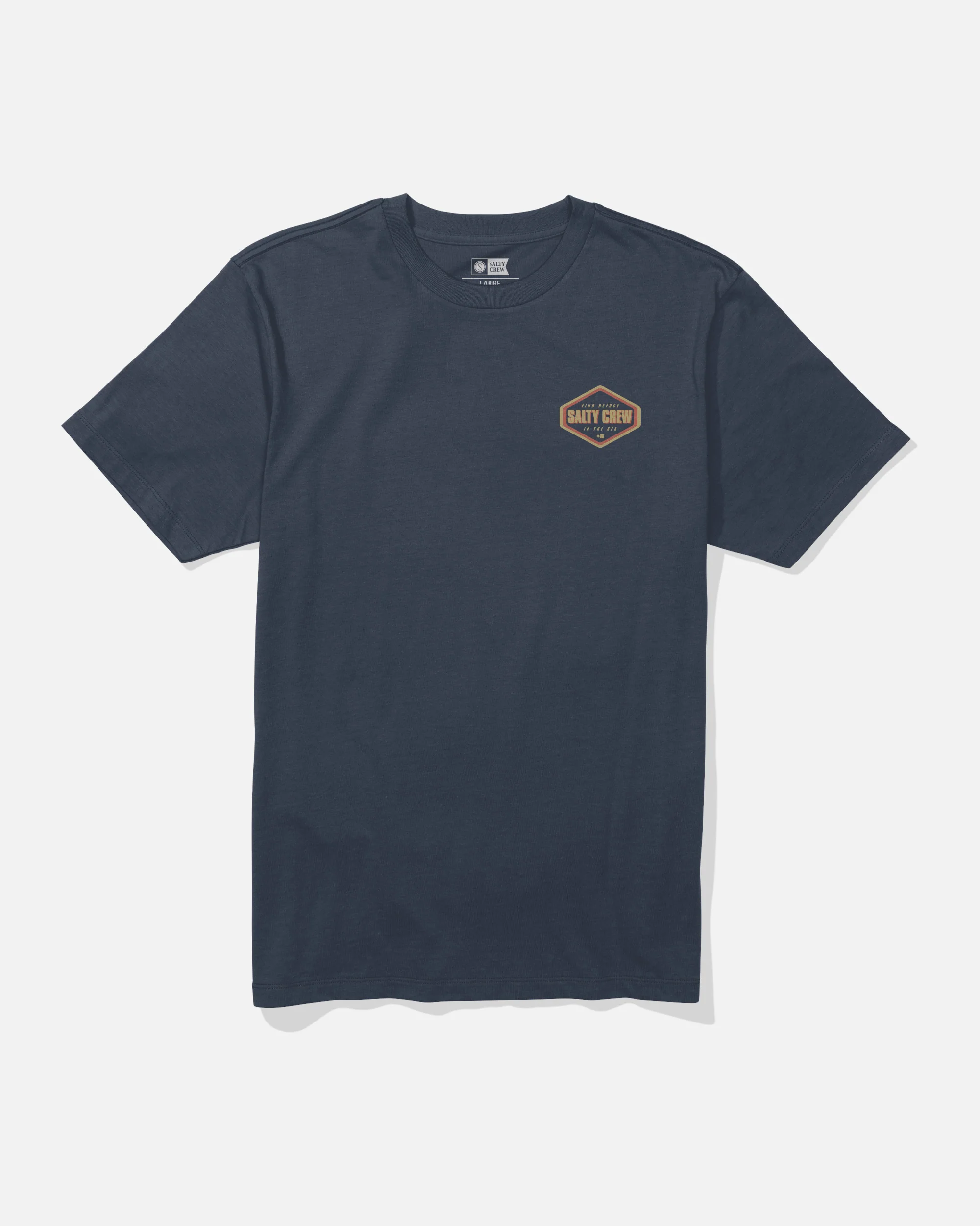 Shapely Crew Tee - Navy - Image 2