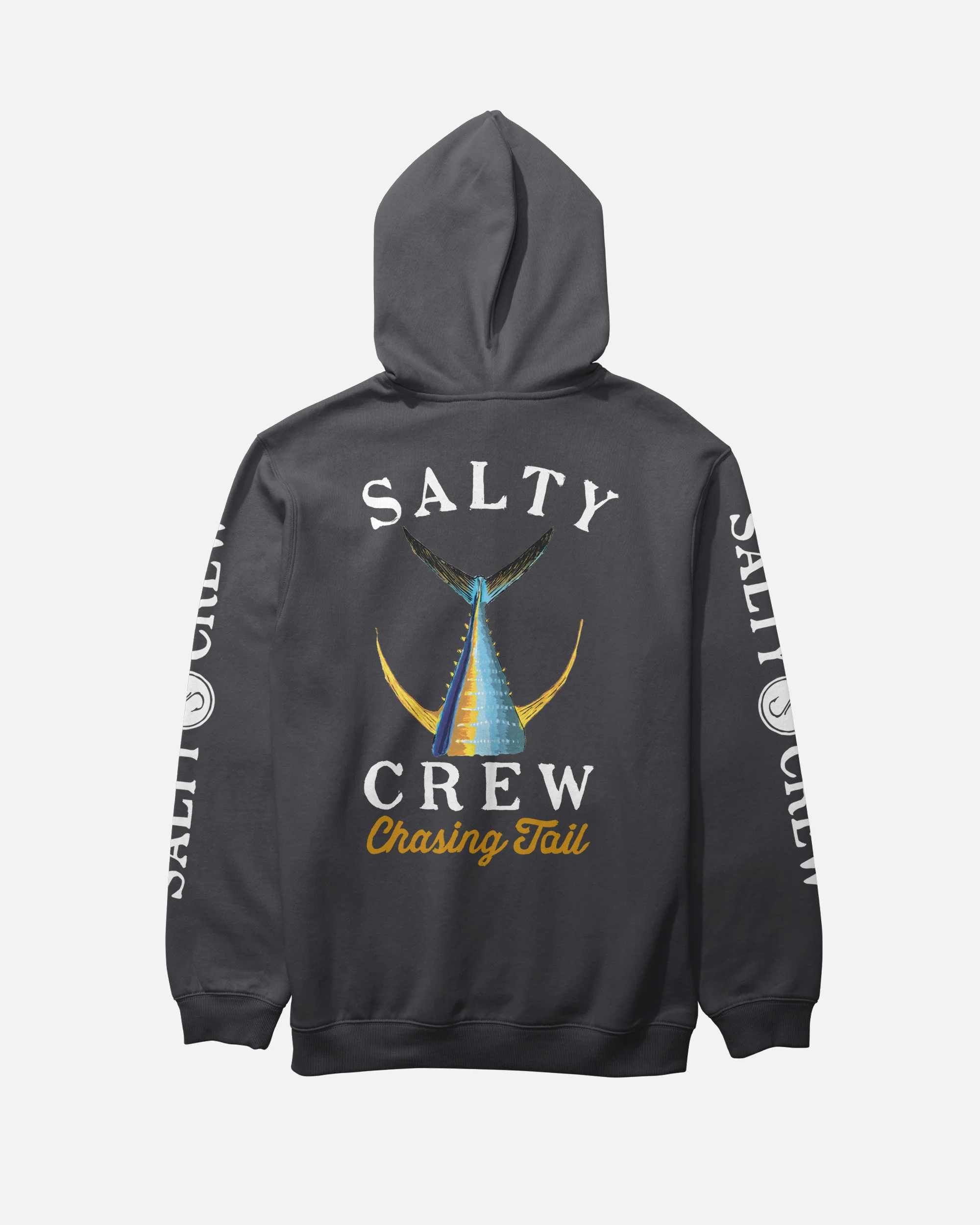 Tailed Fleece Hoodie - Black