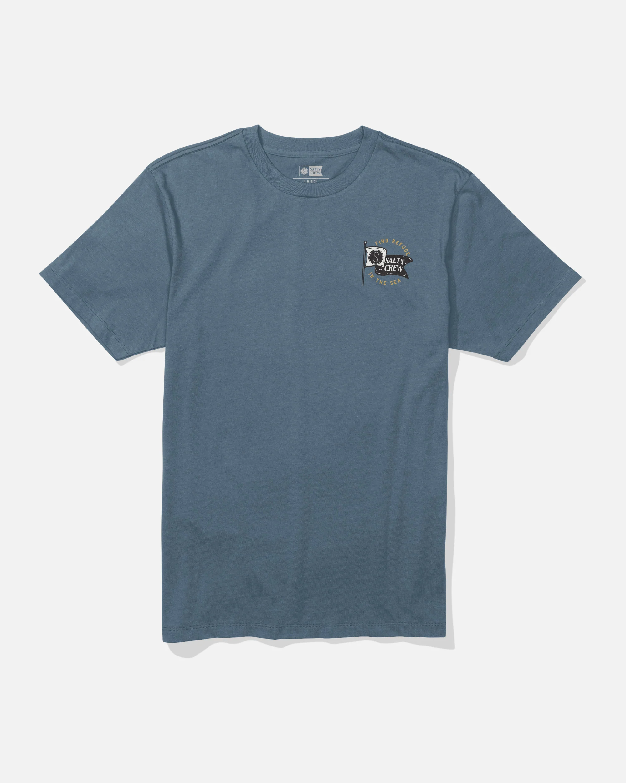 Wavey Crew Tee - Slate - Image 2