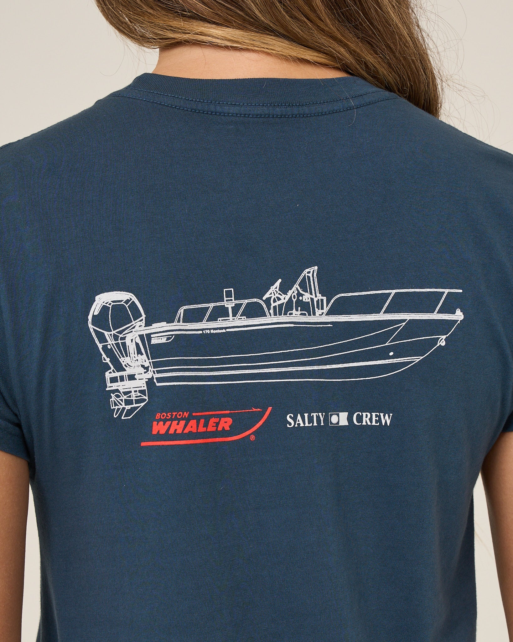 Whaler Modern Tee - Midnight Navy - Image 3